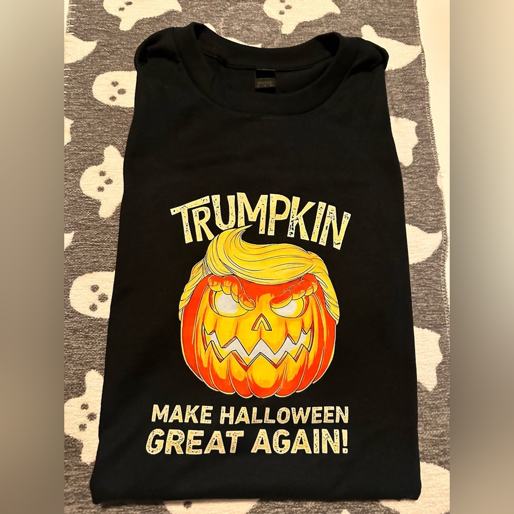 Halloween Trump”Make Halloween great again” top/shirt. Brand new, unisex sz S-XL